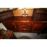 1920s mahogany sideboard