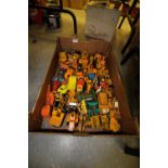 Box of Corgi, Matchbox Construction Vehicles - unboxed