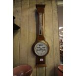 Oak barometer