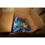 Box of Base Toys Model Vehicles