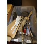 Box of misc tools and parts