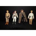 Star Wars figures - Luke Skywalker in Bespin Fatigues, Luke Sky Walker - Hoth Battle Gear, LS Jedi