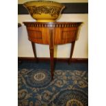 1/2 Round 2 Drawer Hall Table