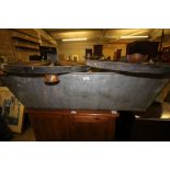 Galvanised water trough