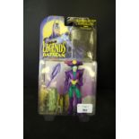 Action Figure - Legends of Batman The Joker 1996 - complete (comic missing)