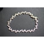 9ct Diamond Bracelet ,1ct diamonds