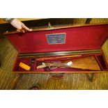 Charles Ingram s/s shotgun, AK130, including case