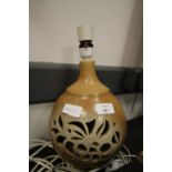 Bayle studio pottery lamp