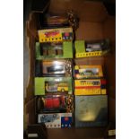 Box of various Vanguard Model cars inc Austin Centenary set AU2002