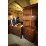 Ercol sideboard and corner cupboard