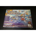 Matchbox - Ring Raiders 1989. Used Playset. Has five aeroplanes not four as an extra one was added