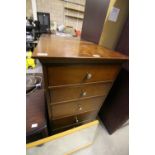 Mahogany chest of drawers