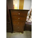 Mahogany chest of drawers