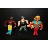 Action Figures - Ricky The Dragon Steamboat - Titan Sports 1991, Sgt Slaughter 1991 - Titan