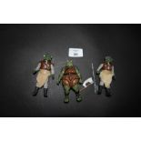 Star Wars Figures - Klaatu x 2 & Gamorrean Guard