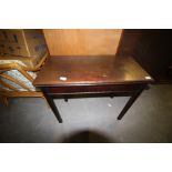 George III Mahogany Tea Table