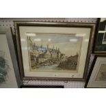 Signed Print Cheshams hospital and school - A Trowskie
