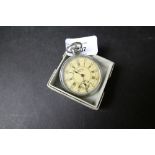 1940's Services Scout chromed pocket watch
