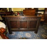 17th/18th Century oak coffer