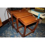 Nest of 3 G-Plan teak tables