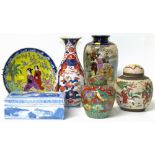 A collection of assorted Japanese and Chinese ceramics Condition reports are not availabe for our