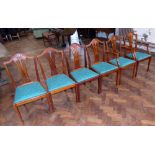 A set of six Hepplewhite style dining chairs Condition reports are not availabe for our Interiors