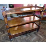 Mid-Victorian mahogany serving buffet Condition reports are not availabe for our Interiors Sales.