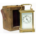 Single train carriage clock with case Condition reports are not availabe for our Interiors Sales.