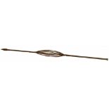 African Iron spear 147cm long Condition reports are not availabe for our Interiors Sales.