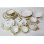 Coalport and Royal Crown Derby tea/ dinner ware Condition reports are not availabe for our Interiors
