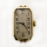 Ladies 9ct gold art deco watch face Condition reports are not availabe for our Interiors Sales.