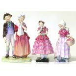 Royal Doulton A Courting Group also Annette and Maisie. Condition reports are not availabe for our