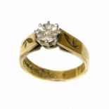 A diamond single stone ring Condition reports are not availabe for our Interiors Sales.