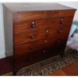 19th century mahogany chest of drawers. Condition reports are not available for our Interiors