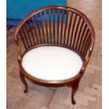 Pair of Hepplewhite shield back dining chairs, also an easy chair and one other dining Condition