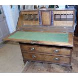 George III oak bureau Condition reports are not available for our Interiors Sales.