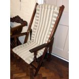 Mahogany folding steamer chair Condition reports are not available for our Interiors Sales.