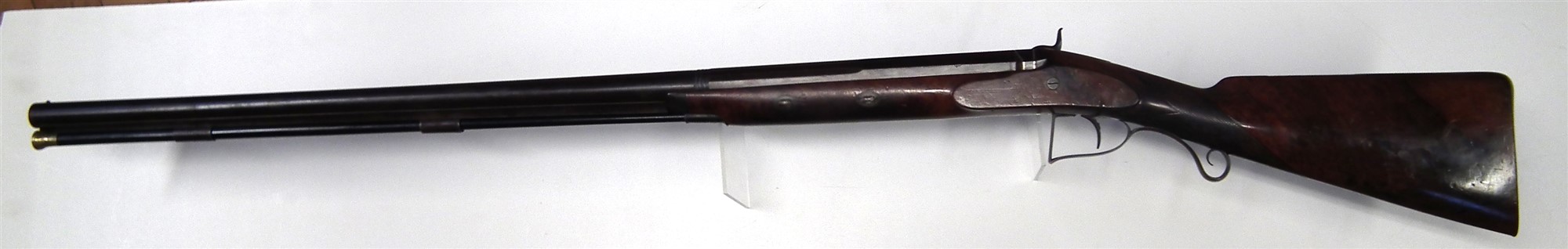 Wallis of Hull 6 bore percussion sporting gun, with Spanish form barrel engraved with Myton Gate - Image 2 of 12