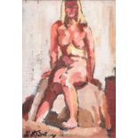 William Turner F.R.S.A., R.Cam.A. (1920-2013), "Nude - Celia", signed and dated '71, titled on