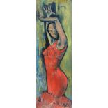 James Lawrence Isherwood F.R.S.A., F.I.A.L. (1917-1989), "Flamenco Dancer", signed and dated '64,