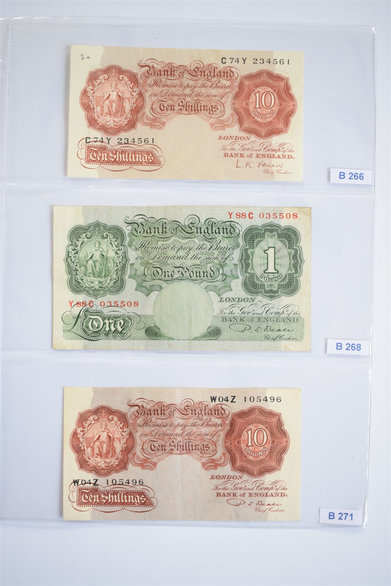 Two albums of British banknotes. - Image 3 of 3