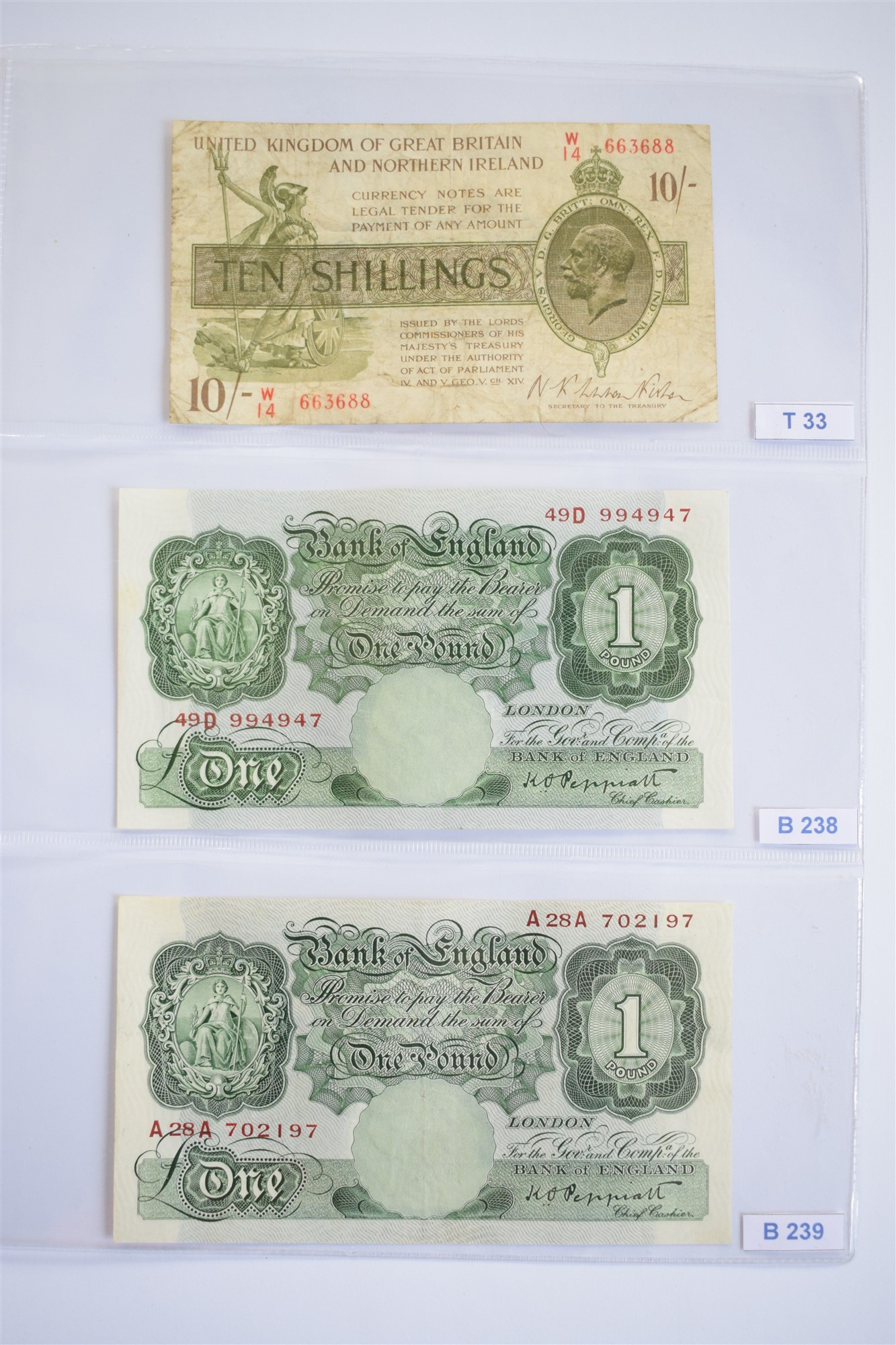 Two albums of British banknotes. - Image 2 of 3