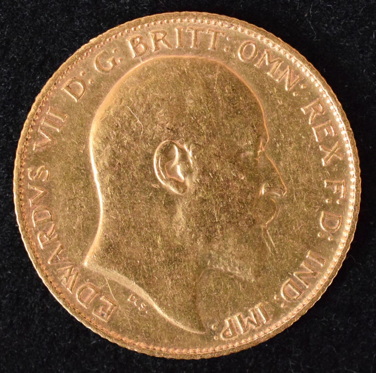 King Edward VII, Half-Sovereign, 1910.