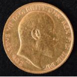 King Edward VII, Half-Sovereign, 1910.