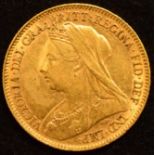 Queen Victoria, Half-Sovereign, 1901.
