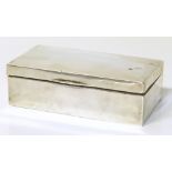 Birmingham silver cigarette bin 16cm x 9cm Condition reports are not available for the Interiors