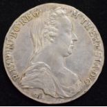 Empress Maria Theresa of Austria, Thaler, 1780.