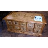 Marks & Spencer ten drawer coffee table. Condition reports are not available for the Interiors