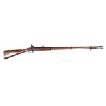 Parker Hale (Birmingham) .577 muzzle loading percussion three band Enfield rifle serial number 1144,