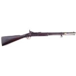 Enfield Snider .577 Artillery carbine , the lock dated 1868, stock with R.M. A.D. Enfield stamp, the